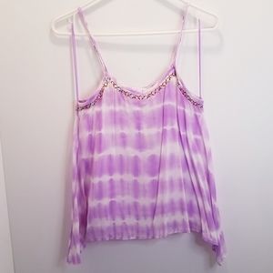Cloud Chaser Junior's Size Small Tank Top Blouse cami Camisole